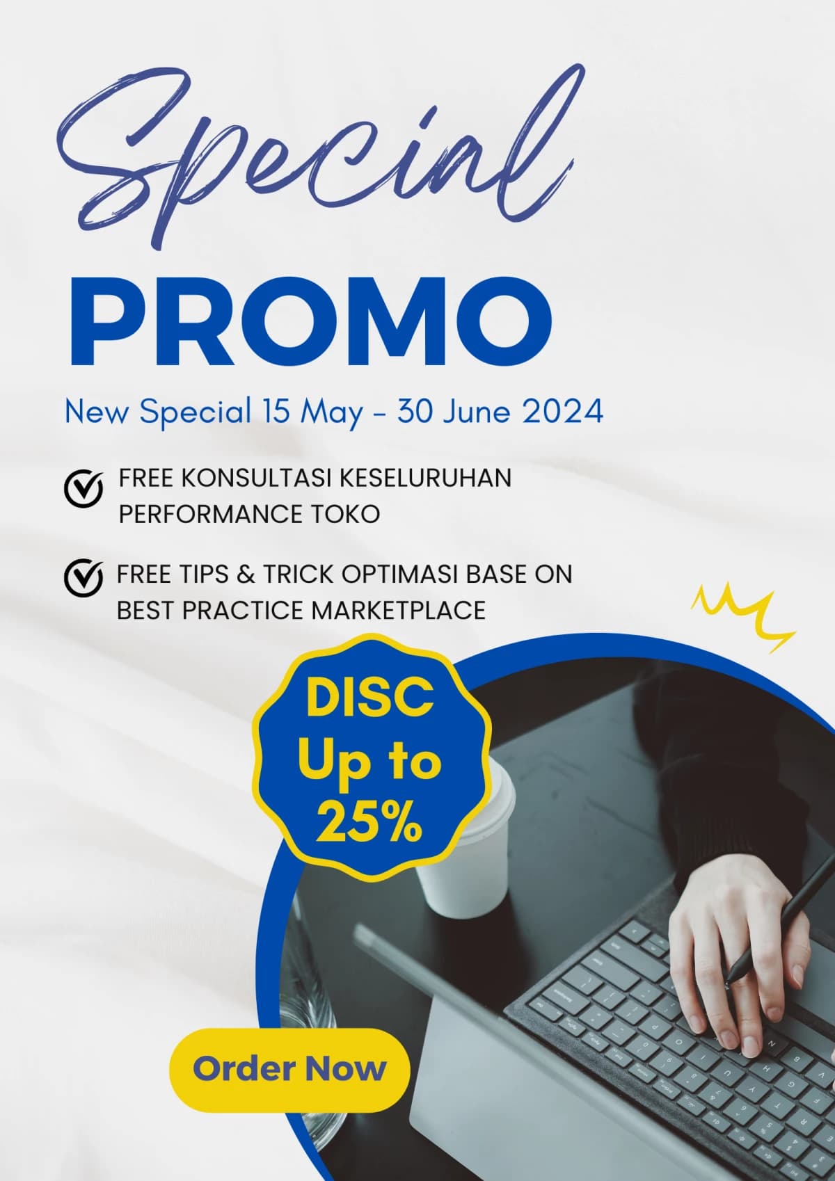 Jasa Mengatur dan Mengoptimasi Iklan (Ads) di (Shopee, Tokopedia, Tiktok, dll)