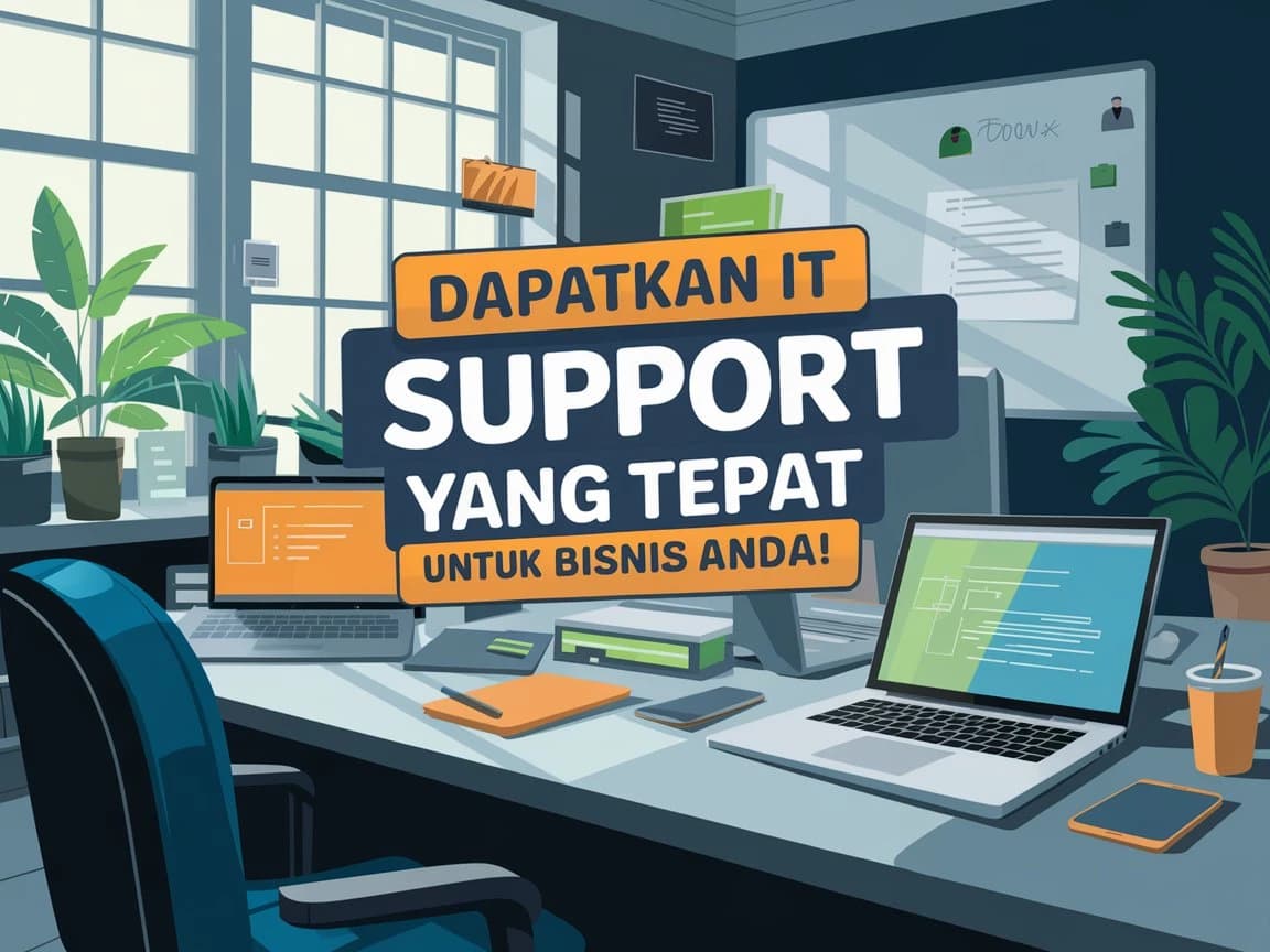 Layanan IT: Instalasi, Perbaikan, & Dukungan