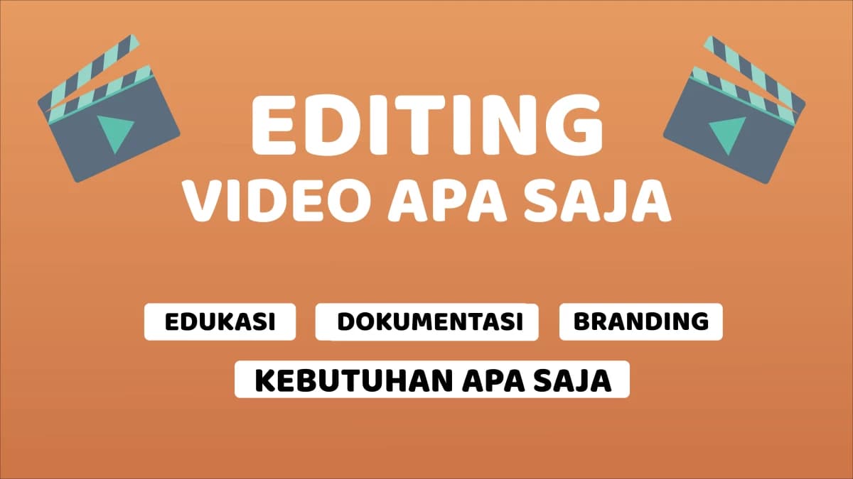 Video Editing Untuk Keperluan Apa Saja (After Movie, Dokumentasi Dll.)
