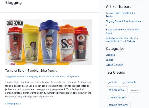 Copywriting Profesional untuk Blog/Artikel di Website