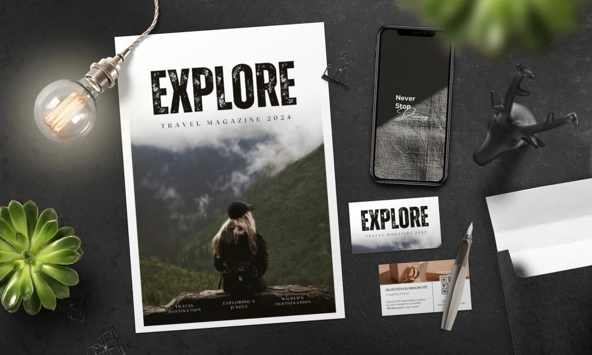 Desain Cover Buku, Majalah, dll, serta Mockup yang Menarik untuk Berbagai Keperluan