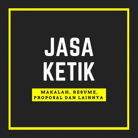 Menyediakan layanan jasa ketik untuk mempermudah pekerjaan atau tugas