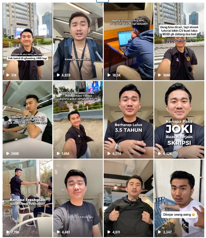 Produksi Video TikTok/IG Reels/YouTube