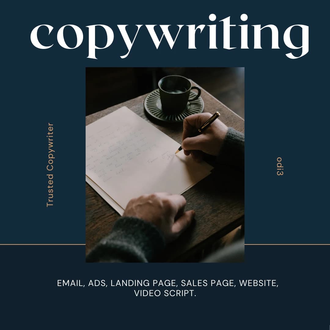 Jasa Copywriting untuk Email, Ads, Landing Page, Sales Page, etc.