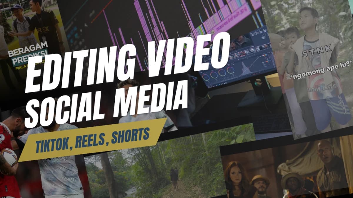 Edit Video Youtube, TikTok, Reels, Shorts