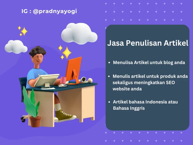 Jasa Penulisan Artikel untuk SEO Product atau Blog Content