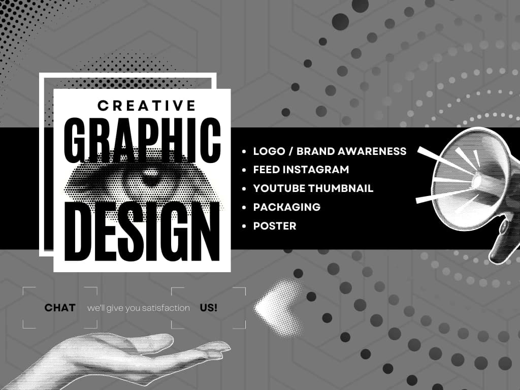 Buat logo atau design konten kamu dengan harga murah!
