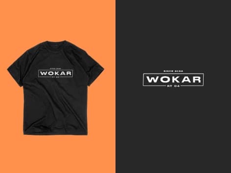 Desain Kaos Keren Kekinian Depan - Belakang