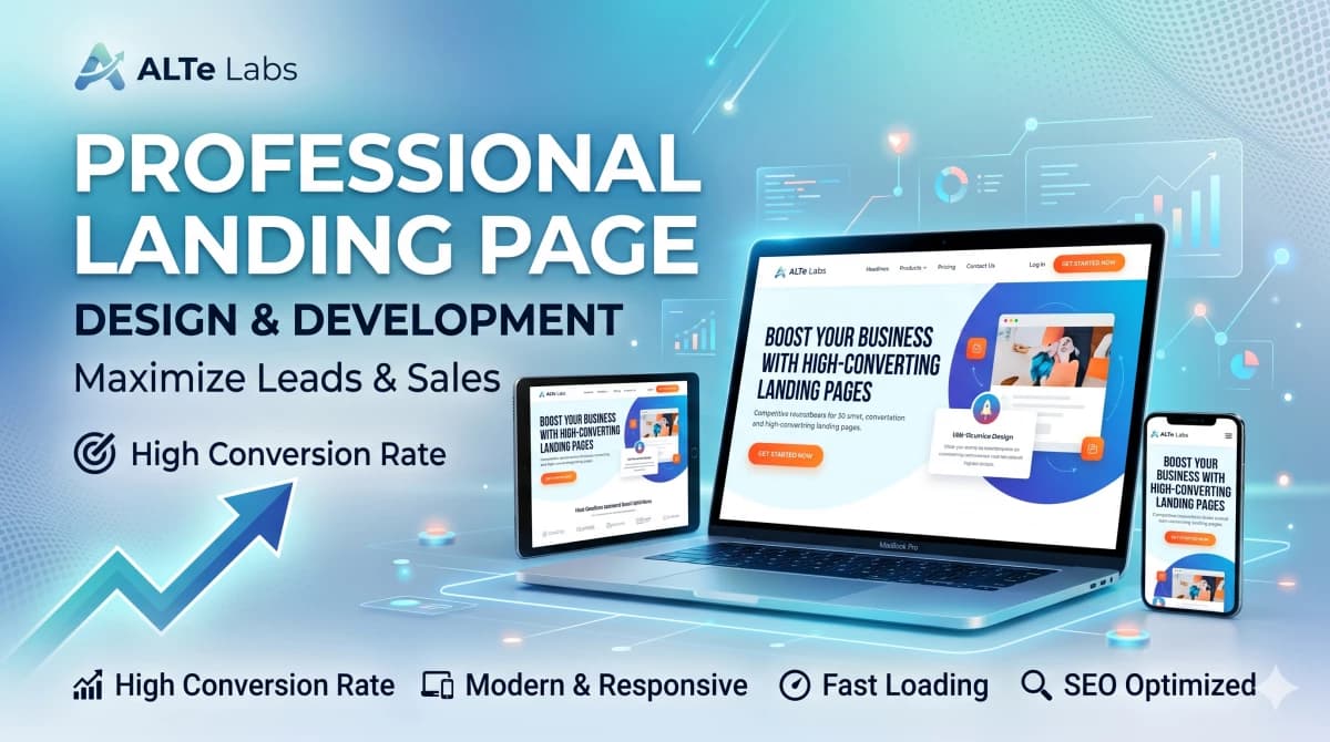 Saya akan membuat Landing Page profesional untuk Bisnis Anda