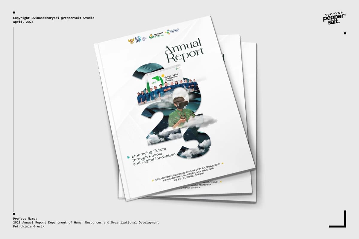 Desain Annual Report, Katalog, Laporan, dan Buku