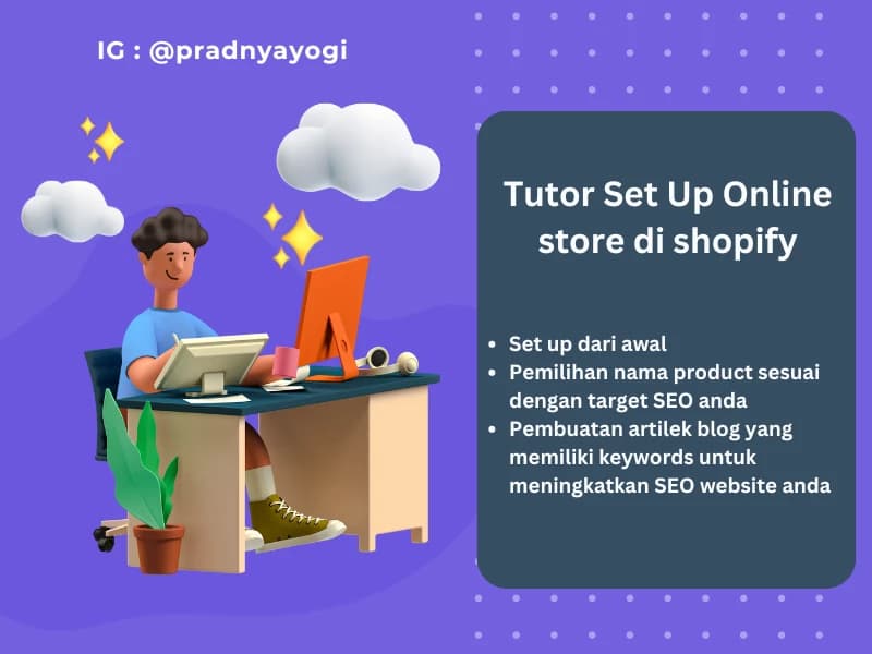 Tutor Pembuatan Online Store Di Shopify