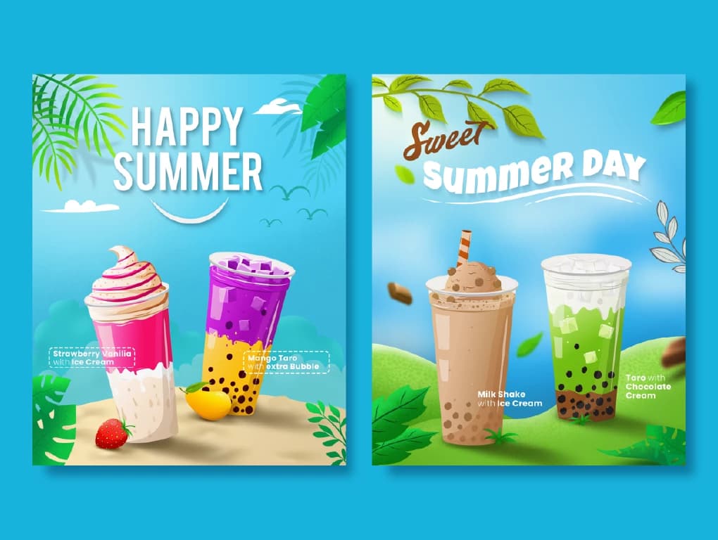 foody illustrasi, spesialis gambar makanan dan minuman sebagai kebutuhan promosi produk