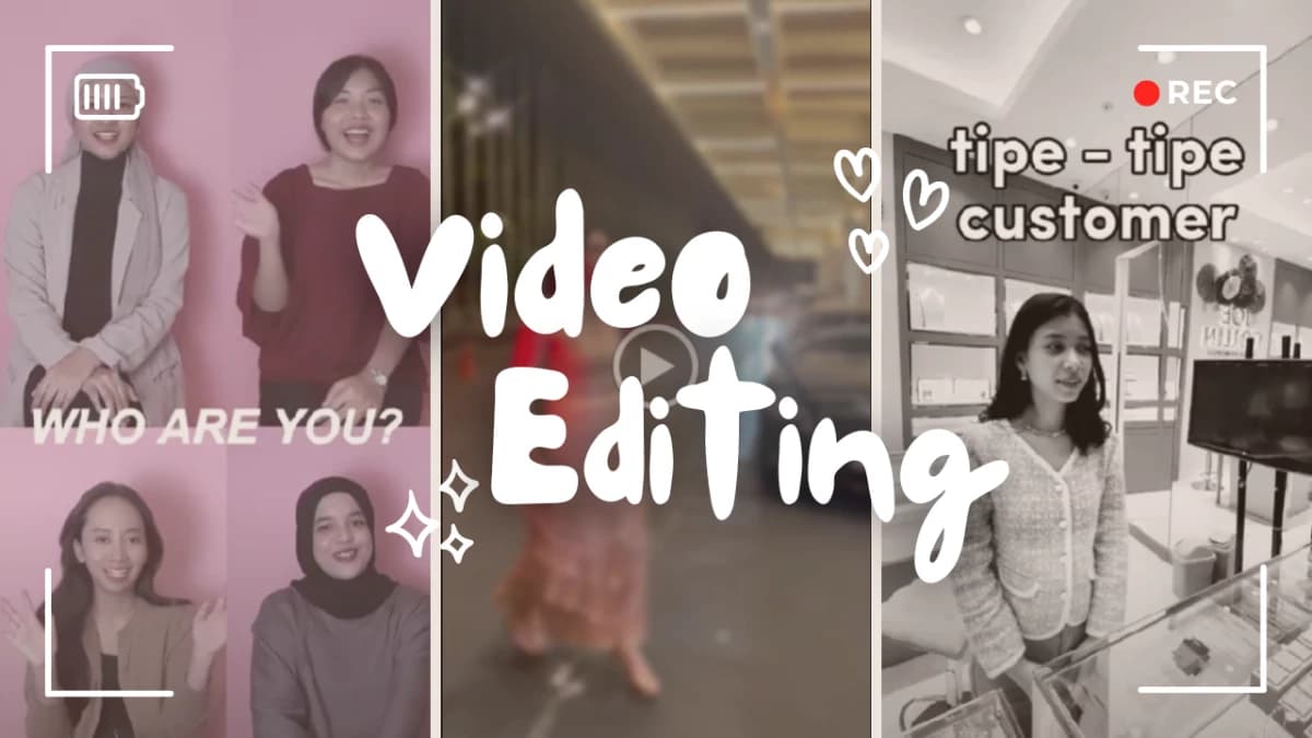 Editing Video Konten untuk Sosial Media