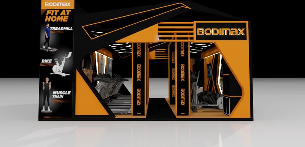 Terima jasa Design 3D Booth Exhibition & Interior