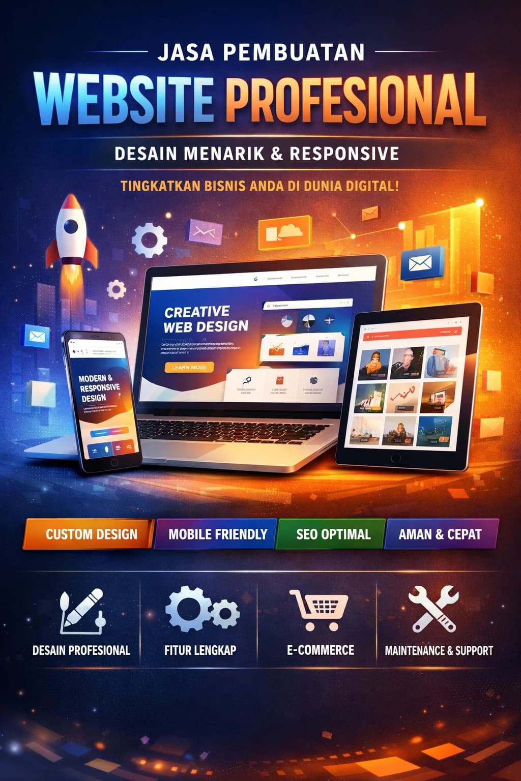 Jasa Pembuatan Website Profesional dan Terpercaya